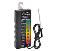 VOSS.farming Comprobador de cercas “12 kV”, 8 Niveles (2000 hasta 12000V)
