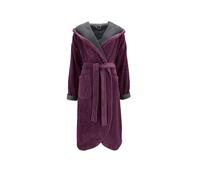 VOSSEN Albornoz de mujer CARMEN Saúco/Grafito baya | XS