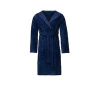 VOSSEN Albornoz unisex TEXAS Winternight azul oscuro | S