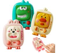 VOSSOT 3 Piezas Puzzle Infantil Educativo, Rompecabezas Deslizantes Niños con Animales Coloridos Juguetes Super Slide Regalos Cumpleaños Niños Colegio para Niño Desde 3 Años Regalos Cumpleaños