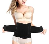 VOSSOT Faja Postparto Mujer M - Cinturón Abdominal Ajustable con Cierre Autoadherente, Faja de Soporte Postparto Transpirable, Moldeadora y Cómoda para Uso Diario