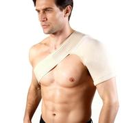 VOSSOT Hombrera Ortopedica,Soporte de Hombro con Doble Compresión Inmovilizador de Hombro Material Transpirable y Ajustable Hombreras Ortopedicas Alivio del Dolor y Protección Deportiva Hombre/Mujer