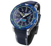Vostok Chistopol Reloj Automático Batiscafos NH35-511E768, Acero Inoxidable 316L, Azul, 300m Resistente al Agua, 49,7mm
