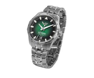 Vostok Europe 125A749-B Rocket N1 - Reloj automático para hombre con correa de acero inoxidable y cierre de mariposa