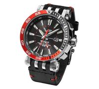 Vostok Europe Energia GMT Reloj Pulsera para Hombre Analógico de Automático japonés con Brazalete de Piel sintética NH34-575A717