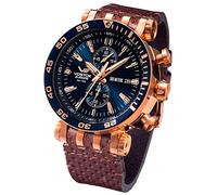 Vostok Europe Energia Rocket - Reloj de Pulsera para Hombre con Dos Pulseras (49 mm de diámetro, cronógrafo, 30 ATM, Fecha)