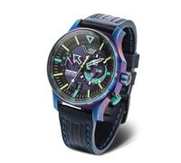 Vostok Europe Expedition North Pole Reloj para Hombre Analógico de Solar con Brazalete de Piel de Vaca VS57-595D737
