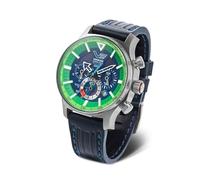 Vostok Europe Reloj de hombre Expedition North Pole Solar Cronógrafo con 2 pulseras en diferentes variantes, plata, Deportes