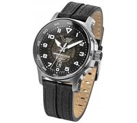 Vostok Europe Expedition South Pole 592A758 - Reloj automático para Hombre con Correa de Piel, 20 ATM, Fecha, Correa