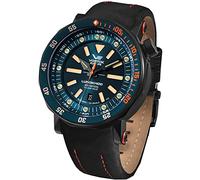 Vostok Europe Lunokhod-2 Reloj para Hombre Analógico de Automático con Brazalete de Piel de Vaca NH35-620C633