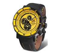 Vostok Europe lunokhod 2 Reloj para Hombre Analógico de Cuarzo con Brazalete de Piel de Vaca YM86-620C504