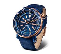 Vostok Europe Reloj Analógico para Hombres de Automático con Correa en Cuero 620E632