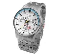 Vostok Europe Reloj de hombre automático Expedition North Pole Frost NH34-595A773, Pulsera