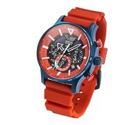 Vostok Europe Reloj de Hombre Expedition North Pole Solar Cronógrafo con 2 Pulseras en Diferentes Variantes, Rojo Rojo, Correa