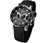 Vostok Europe Undine - Reloj de Pulsera para Mujer con 2 Bandas de Repuesto, cronógrafo, Fecha, 20 ATM, Metal Oscuro, Correa