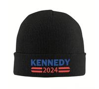 Vota a Kennedy 2024 para Presidente Gorra de Punto cálida Sombrero de Moda Gorro de Exterior Toperros de Exterior Otoño Invierno Gorros de Aire Libre para Adultos Unisex