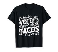 Vota por Tacos Funny Political US Election Taco Camiseta gráfica económica
