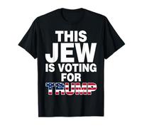 Votante judío de Trump Republicano Israel Donald Trump 2024 Camiseta