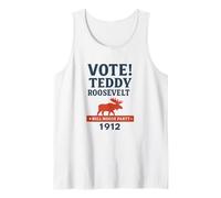 Votar Campaña del Partido Teddy Roosevelt Bull Moose Camiseta sin Mangas