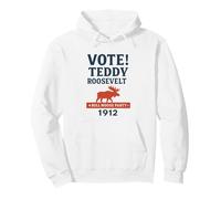 Votar Campaña del Partido Teddy Roosevelt Bull Moose Sudadera con Capucha