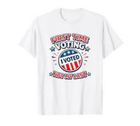 Votar por Primera Vez, no es mi último Nuevo votante Camiseta