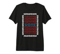 Vote Red White Blue Retro Voter Voting Election 2026 Camiseta Premium