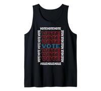 Vote Red White Blue Retro Voter Voting Election 2026 Camiseta sin Mangas
