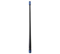 Votex - The Spartan - Antena de goma de 13 3/4 pulgadas para motocicletas Harley Davidson - Borde de fibra de carbono azul - Bobina de cobre interna afinada - Número de pieza A601-HAR-15
