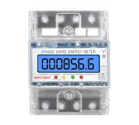 Vothen Trifásico de Energía, Medidor Eléctrico Digital Con Pantalla LCD Color AC 40-380V 100A Contador Consumo Eléctrico Type Energy Meter Energy Meter