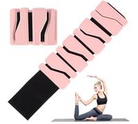 Votoko 2 Piezas Pesas Tobillos(Cada 1lb), Ajustables Ankle Weights, Unisex Pesas para Tobillos y Muñecas, Portátil Lastres Tobillos para Yoga, Pilates, Correr, Natación, Aeróbic (Rosa)