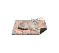 Votoko Manta Térmica Gatos & Perros 70x48cm - Manta Térmica Autocalentado Reducción de Ruido para Gatos y Perros - Alfombra Calefactora -Funda Lavable - Estabilidad Reforzada