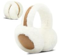 Votoko Orejeras Frio Mujer, Orejeras Invierno Plegables de Felpa con Bolsa de Almacenamiento, Protector de Oídos contra el Frío y la Congelación, Orejera para Hombre y Mujer en Invierno