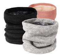 Votoko Unisex Bufanda Invierno, Braga Cuello Hombre Mujer, Braga Cuello Redondo Calentador Tubular, Bufanda para Mujer Hombre Esqui Ciclismo Moto Deporte