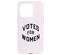 VOTOS para Mujeres Vintage Vote Sufragio Feminista Carcasa para iPhone 15 Pro