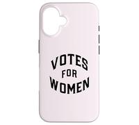 VOTOS para Mujeres Vintage Vote Sufragio Feminista Carcasa para iPhone 16
