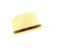 Votrechapeau Cuenca - Sombrero Panamá de paja, Sombrero Fedora, ala baja Paille 56