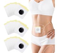 Votvlog 30 PCS Quemador de Grasa Adelgazante, Pegatinas de PéRdida de Peso RáPido, Parche Adelgazamiento para Ombligo para Adelgazar, Fuerte Eficacia y Seguridad para el Abdomen, Brazos, Reafirmación