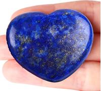 Votvlog Gema Forma de Corazón Piedras, Pulida con Propiedades Curativas Piedras Naturales Cristales Curativos a Granel Piedras Preciosas, Reiki y Meditación para Decoración Del Hogar y la Oficina