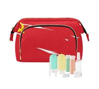 voucong Bolsa de viaje portátil para cosméticos de viaje, bolsas de cosméticos de la Unión Soviética, bandera de la Unión de Repúblicas Socialistas Soviéticas Nacionales