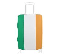 voucong Fundas elásticas para maletas para equipaje, antiarañazos, protector de equipaje, compatible con bandera de Irlanda de 45,7 a 81,3 cm, Combo bandera de Irlanda, S 18-20 in, Clásico