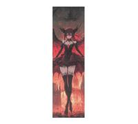 voucong Rollo de cinta antideslizante para monopatín estilo anime Demonic Beauties Dark Castle Griptape 83 x 22,8 cm para monopatín