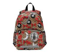 voucong Y2k Cheetah Print Stars Cherry Ball 8 Leopard - Mochilas infantiles para niñas de 3 a 4 años, mochilas escolares para adolescentes