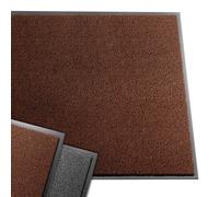 VOUNOT Felpudo Entrada casa, Alfombra Exterior para Puerta, Impermeable Antideslizante Lavable, Alfombra para Interior y Exterior, 90x150cm, Marrón