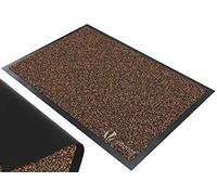 VOUNOT Felpudo Entrada casa, Alfombra Exterior para Puerta, Impermeable Antideslizante Lavable, Alfombra para Interior y Exterior, 90x120cm, Marrón