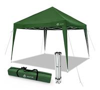 VOUNOT® Gazebo Plegable Cenador 3x3 m con Bolsas de Arena, Pabellon de Jardin Pop Up, Verde