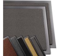 VOUNOT® Juego de 2 Felpudo Entrada casa, Alfombra Exterior para Puerta, Impermeable Antideslizante Lavable, Alfombra para Interior y Exterior, 40x60cm, Antracita