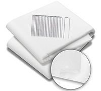 VOUNOT® Manta Termica Plantas 1.5x20m, Tela Antiheladas para Plantas con 20 Grapas TNT Tela no Tejida 50g/m², Velo Protector Heladas Vellón de Invierno, Blanco