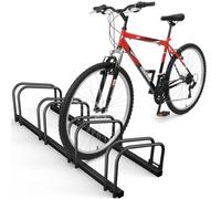 VOUNOT® Soporte para Aparcar Bicicletas, Aparcamiento, Estacionamiento para Bicis, Suelo y Pared Montaje, Interior y Exterior