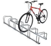 VOUNOT® Soporte para Aparcar Bicicletas, Aparcamiento, Estacionamiento para Bicis, Suelo y Pared Montaje, Interior y Exterior