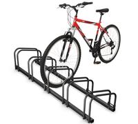 VOUNOT® Soporte para Aparcar Bicicletas, Aparcamiento, Estacionamiento para Bicis, Suelo y Pared Montaje, Interior y Exterior